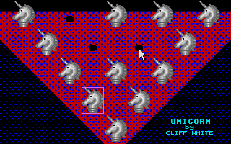 Unicorn atari screenshot